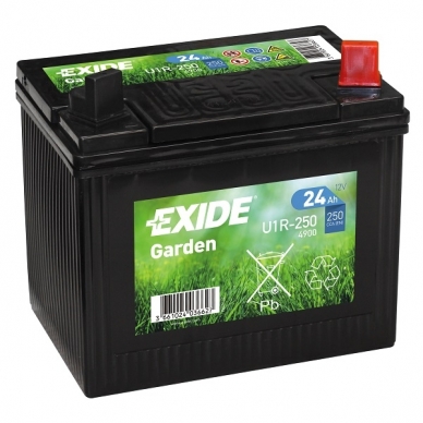 Akumuliatorius EXIDE GARDEN 12V 24Ah 250A AGM U1R-250 4900