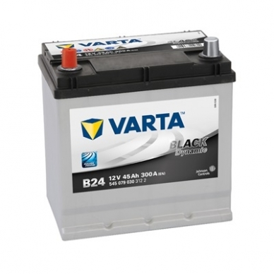 Akumuliatorius VARTA B24 45Ah 300A