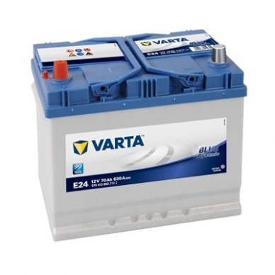 Akumuliatorius VARTA E24 70Ah 630A