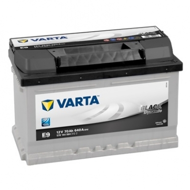 Akumuliatorius VARTA E9 70Ah 640A