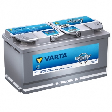 Akumuliatorius VARTA G14 95Ah 850A Start-Stop Plus AGM