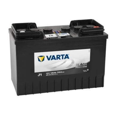 Akumuliatorius VARTA J1 125Ah 720A