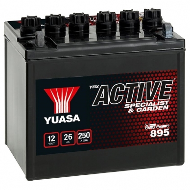 Akumuliatorius YUASA GARDEN 12V 26Ah 250A 895