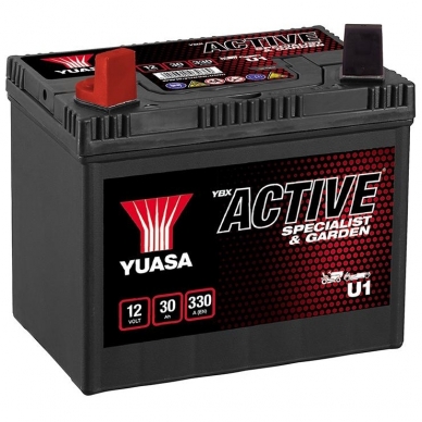 Akumuliatorius YUASA GARDEN 12V 30Ah 330A U1