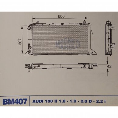 Aušinimo radiatorius 431121251T