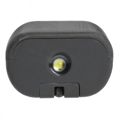 Darbo lempa akumuliatorinė su belaidžiu krovimu 6W+1W COB LED + Wireless 3