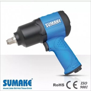 Pneumatinis smūginis veržliasukis 1/2" 1152Nm SUMAKE