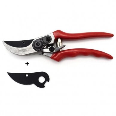 Secateurs with teflon coated blade extra spare blade 210mm SAMURAI KS-4T