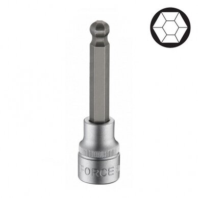 Šešiakampis-galvutė su šarnyru Hex 10mm 1/2"